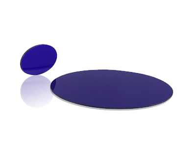 紫色波段吸收型玻璃